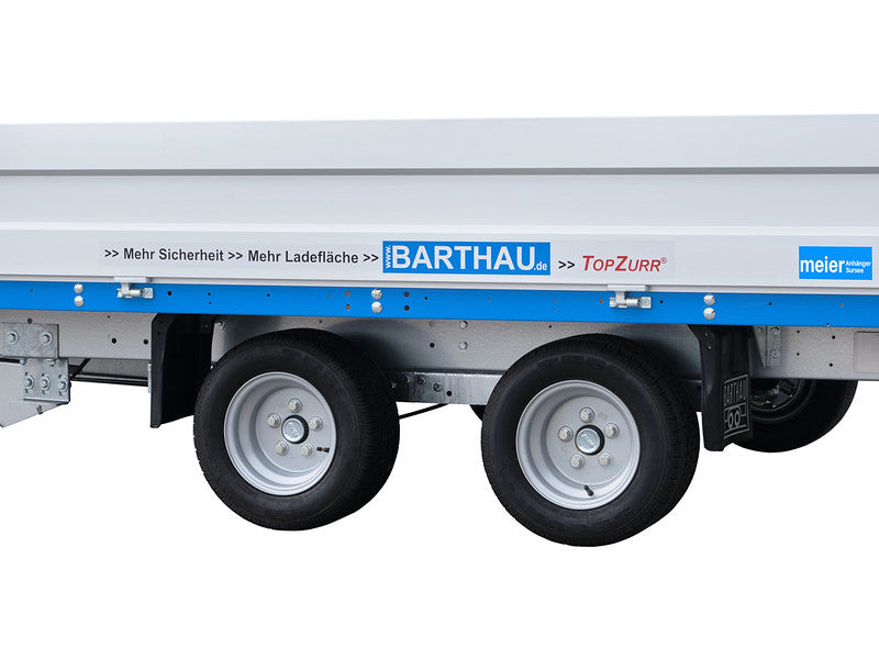 Barthau Anhänger Typ TP, 2700 bis 3500 kg, Extra Verstärkt, Tiefe Ladehöhe, Standard