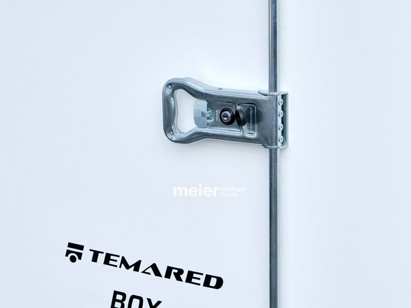 Remorque fourgon Temared type BOX, surbaissée à un essieu