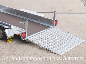 Humbaur Anhänger Typ Senko, Zweiachs Absenkbar, mit Planengestell und Zubehör - Meier Anhänger AG
