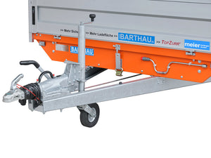 Barthau Anhänger Typ SP, 2700 bis 3500 kg, Verstärkt, mit Bordwandaufsatz und Zubehör - Meier Anhänger AG