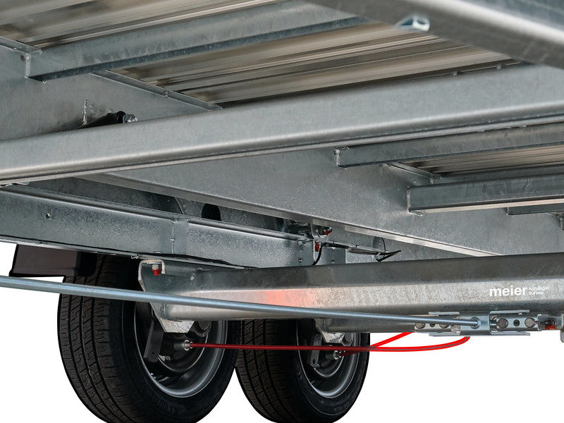 Transporteur universel Humbaur Allcomfort, type MTKA, plancher aluminium, treuil à câble réglable