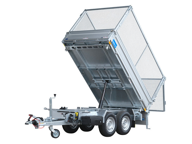 Tribenne Humbaur 2000 à 3500 kg, avec accessoires