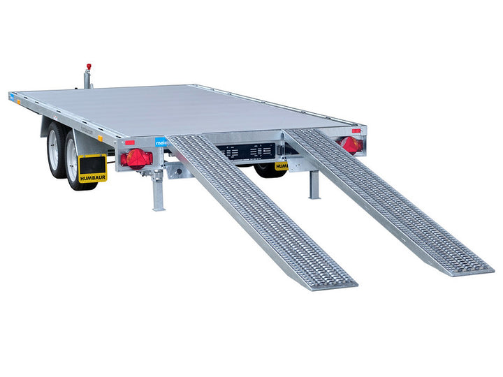 Transporteur d'engins de chantier / transporteur de marchandises Humbaur type Universal